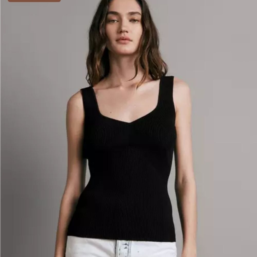 Rag & Bone Asher Tank- Black